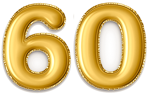 רעיונות ליום הולדת 60